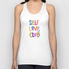 Self Love Club – Rainbow Unisex Tank Top