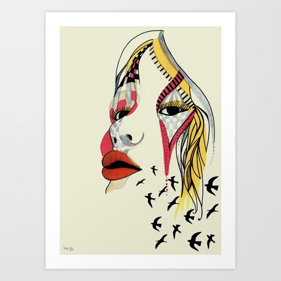 migration Art Print