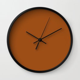Copper Cobre Cuivre Kupfer Rame медь Wall Clock