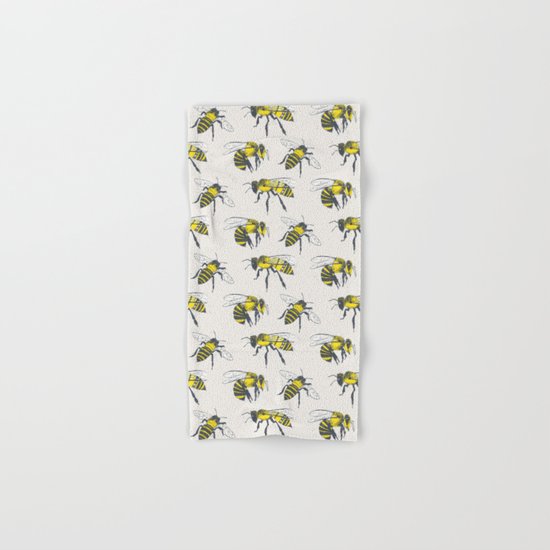 Bees Hand & Bath Towel