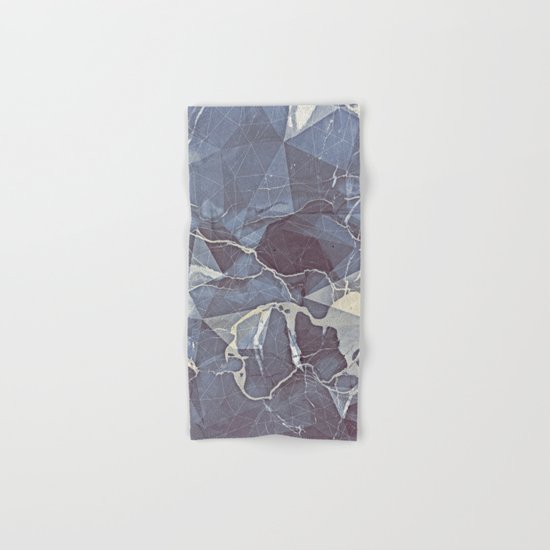 Geometric Marble Hand & Bath Towel