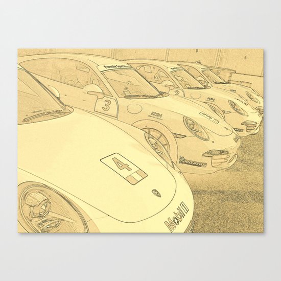 @work Canvas Print