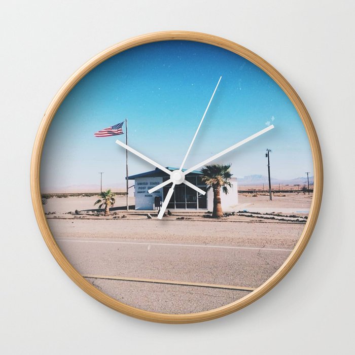Route 66 Post Office Wall Clock