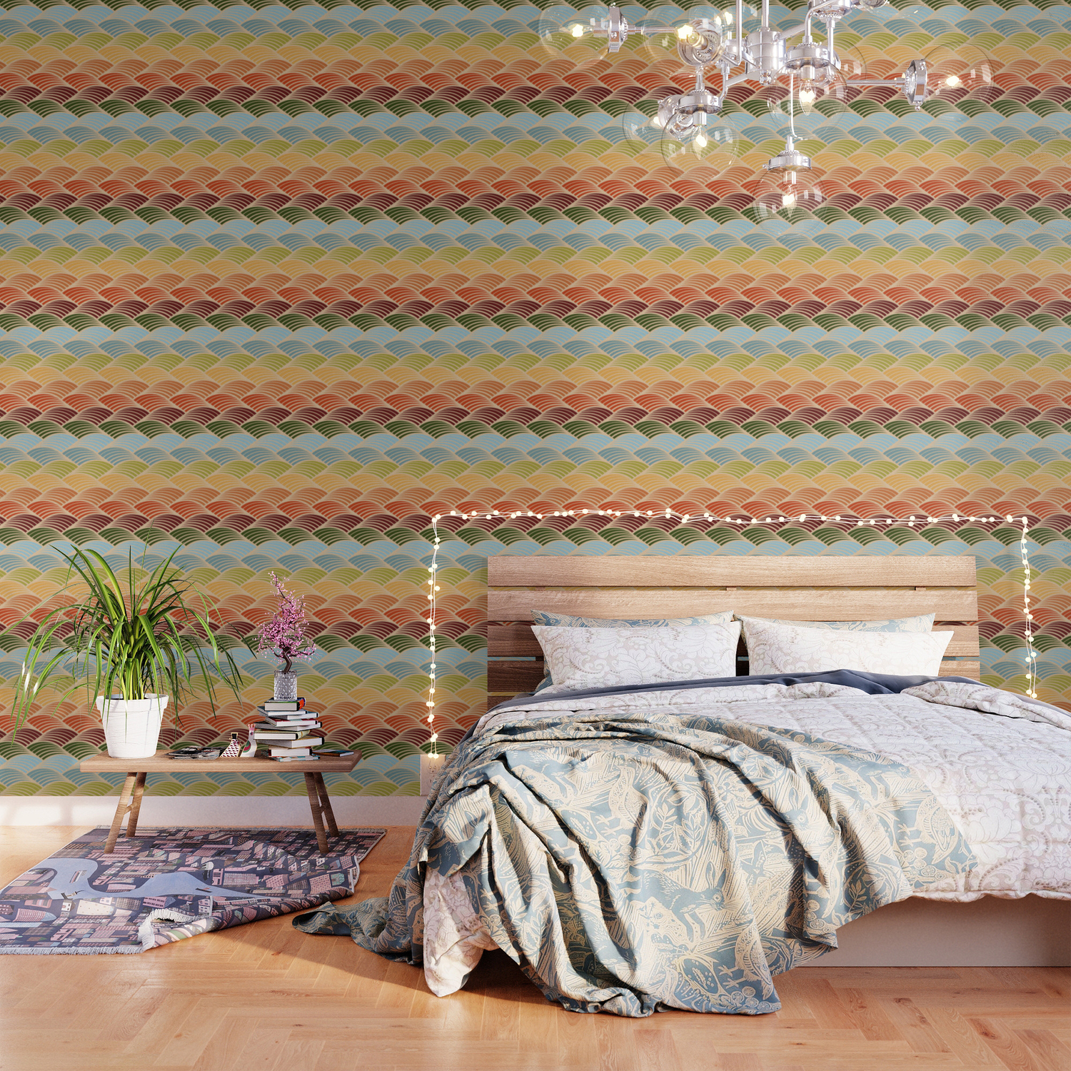 Tuscan Landscape Wallpaper By Klaraacel Society6