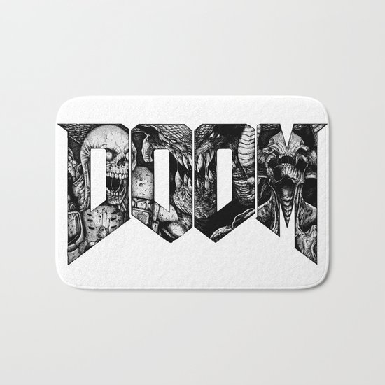 DOOM Bath Mat