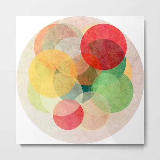 The Round Ones Metal Print