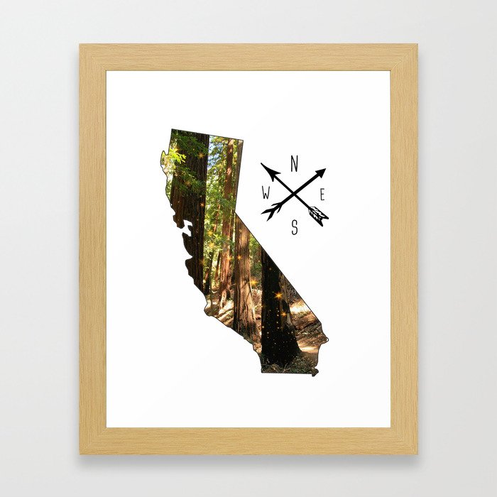 California Love Framed Art Print