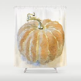 Cinderella Pumpkin Shower Curtain