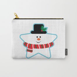 Snowman star Carry-All Pouch