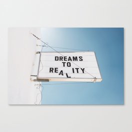 Dreams to Reality Canvas Print