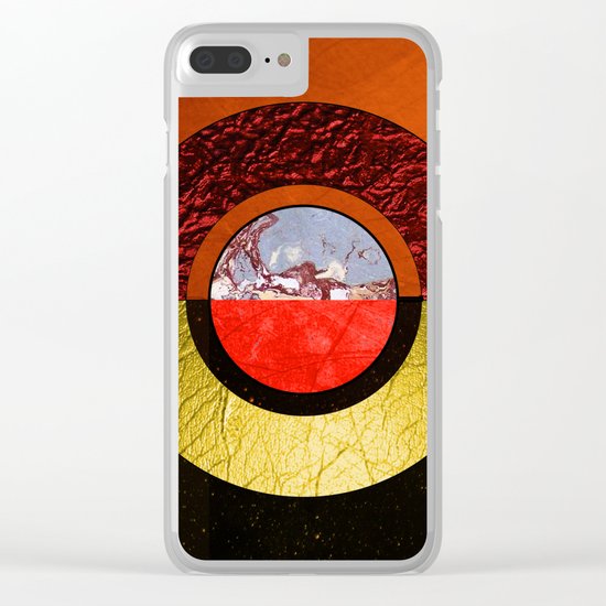 Abstract #121 Clear iPhone Case