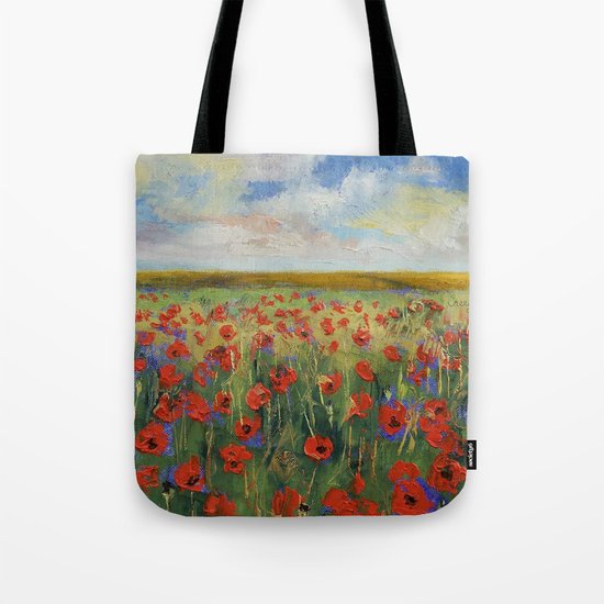 Poppies Tote Bag