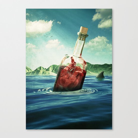 The island of enchantment Canvas Print