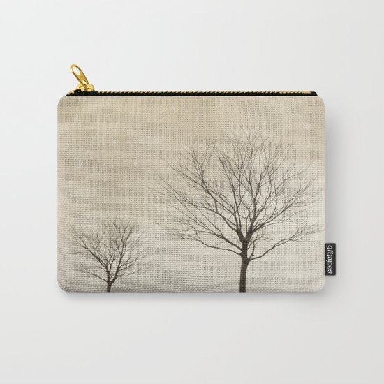 Snow Bokeh Wonderland Carry-All Pouch
