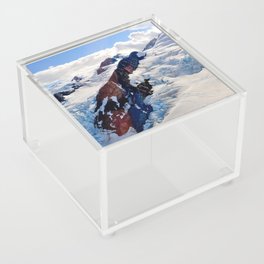 Snowy Peak Acrylic Box