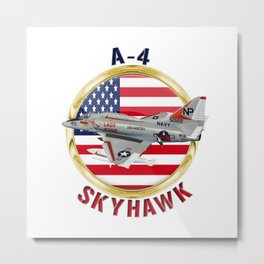 A-4 Skyhawk Metal Print