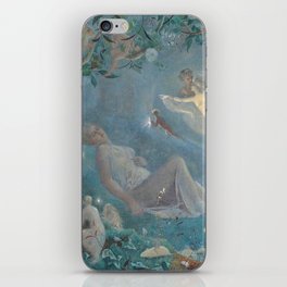  Titania asleep; a scene from ‘A Midsummer Night’s Dream’ John Simmons iPhone Skin