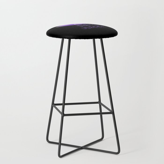 Lotus Flower Highly Meditated Relax Bar Stool
