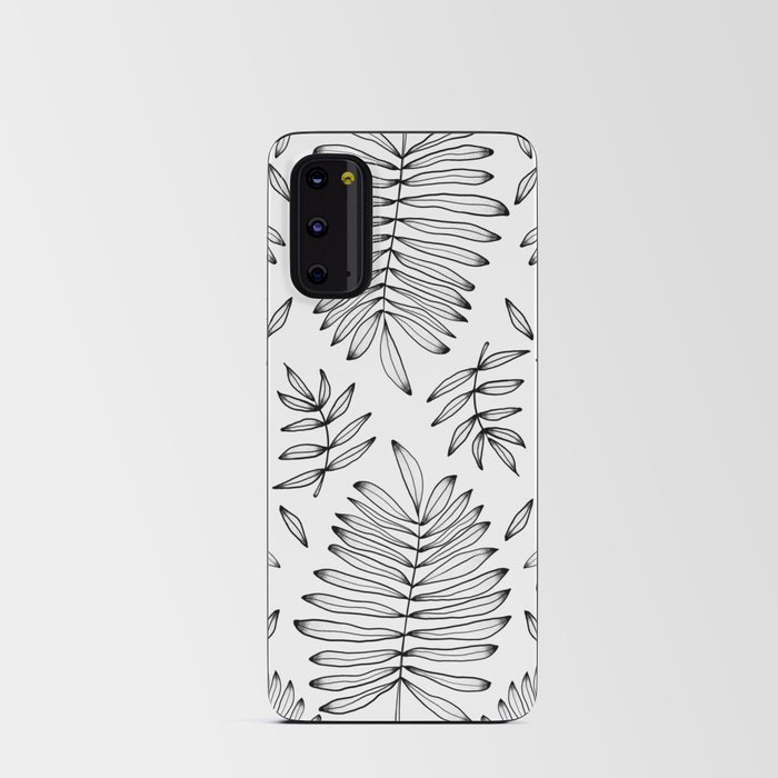 Tropical leaf pattern Android Card Case