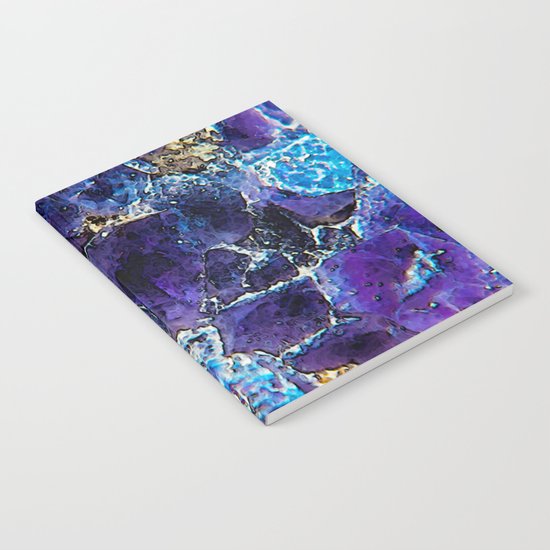 AMETHYST ABSTRACT Notebook