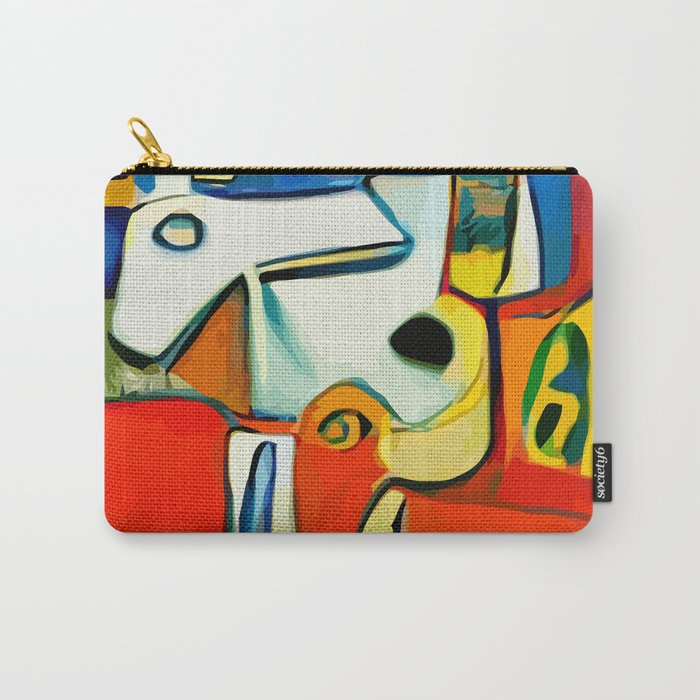 Citrus Cow Carry-All Pouch