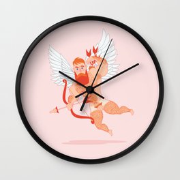 Naughty Cupid Wall Clock