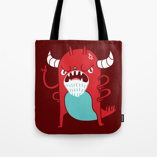Monster Nagging Tote Bag
