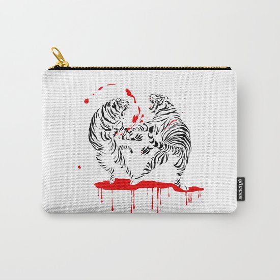 Tora Tora! // (tiger fight) Carry-All Pouch