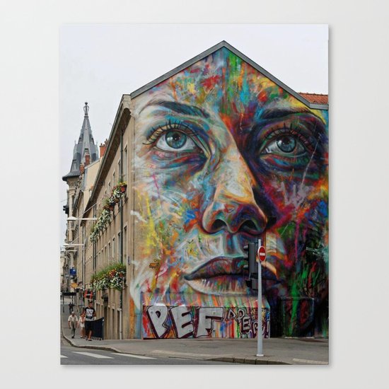 art face Canvas Print