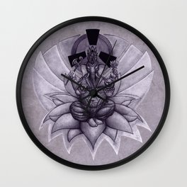 Nuclear Ganesha Wall Clock