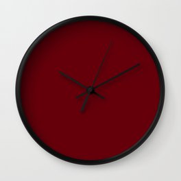 RoseWood Colour Wall Clock