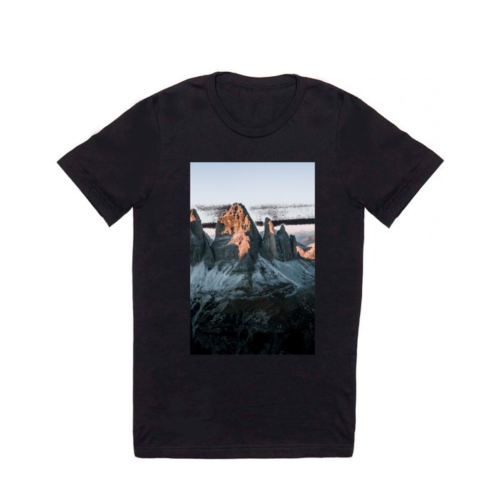 Dolomites sunset panorama - Landscape Photography T Shirt