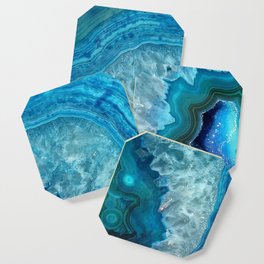 Turquoise Blue Agate Coaster