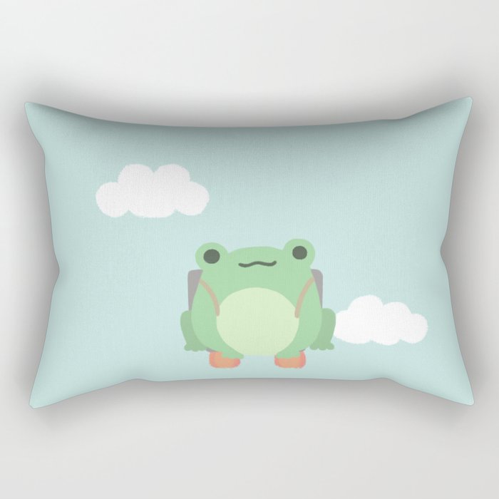 Jetpack froggo Rectangular Pillow