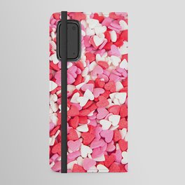 Heart Sprinkles | Sweets Android Wallet Case