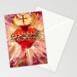 Sacred Heart II Stationery Card