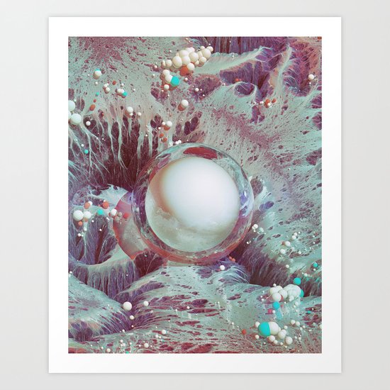 SALT EARTH (everyday 10.11.16) Art Print