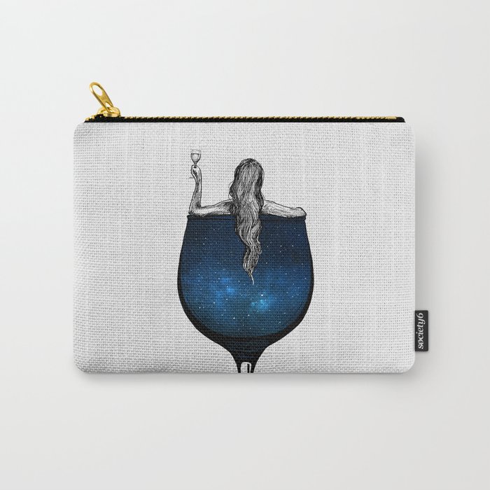 Wine night. Carry-All Pouch
