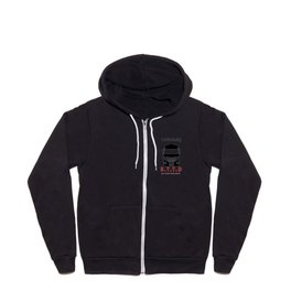 Truck Driver 1 Full Zip Hoodie