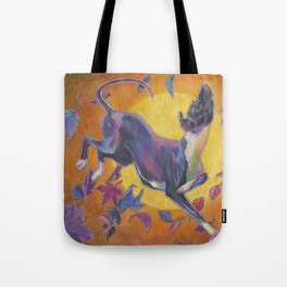 Autumn Greyhound Tote Bag