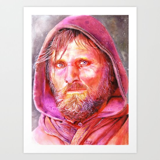 Viggo Mortensen Art Print