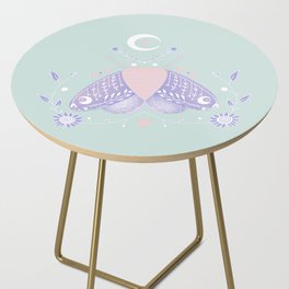 Moth Sea Glass Side Table