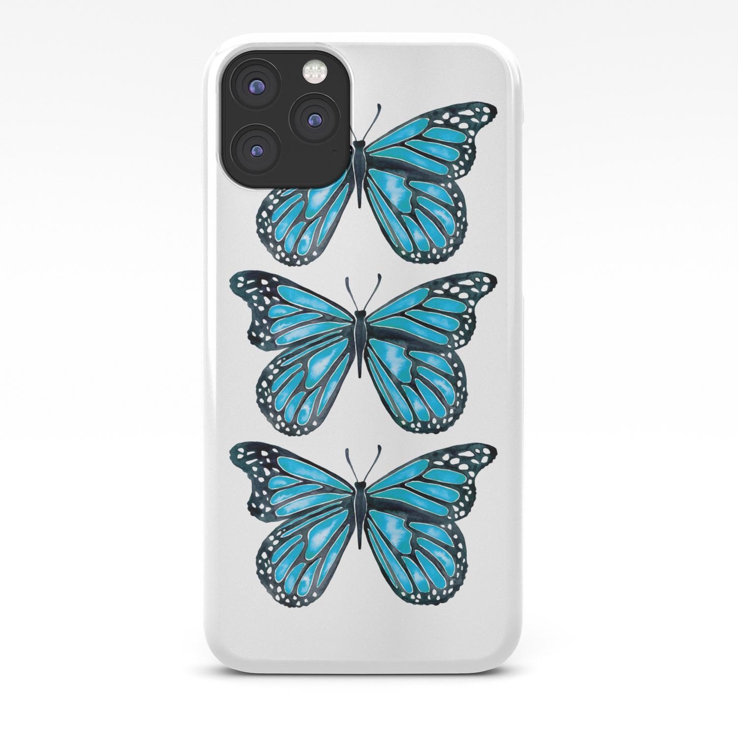 blue morpho butterfly hiu cases
