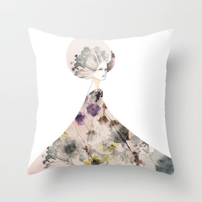 Touch of Spring Throw Pillow