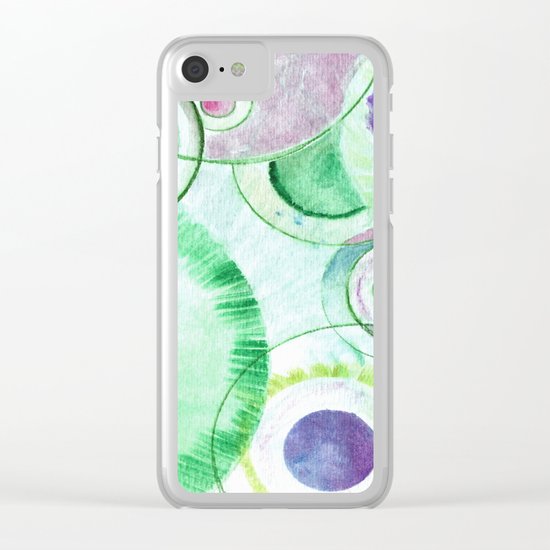 We Are All Connected Clear iPhone Case