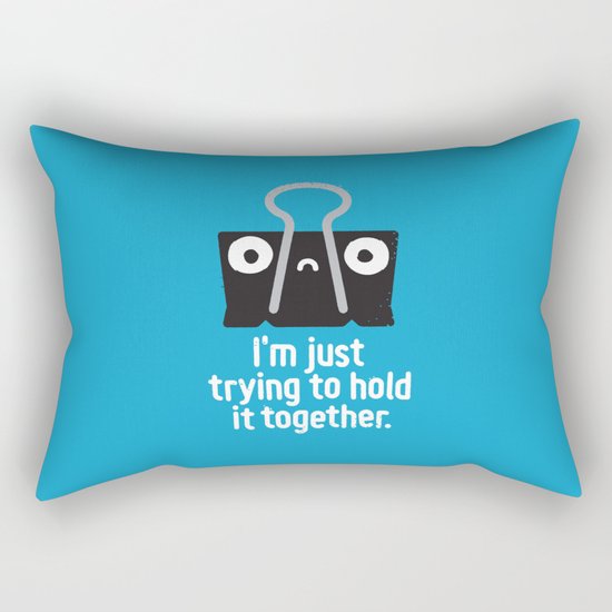 Get a Grip Rectangular Pillow