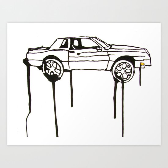 Scraper Art Print