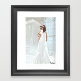 bride to be Framed Art Print