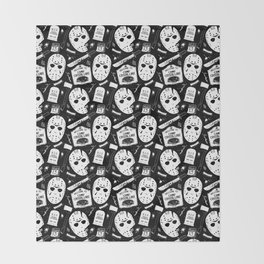 Friday The 13th Throw Blankets For Any Room Or Decor Style Society6