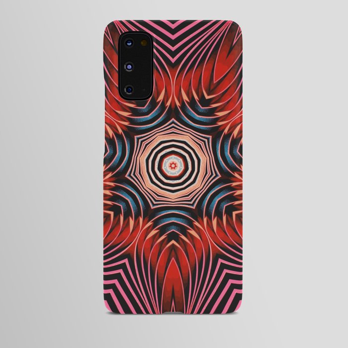 Abstract Rose Mandala Android Case